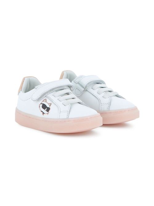 Scarpa bambina Karl Lagerfeld bianca Karl Lagerfeld Kids | Z3118410P